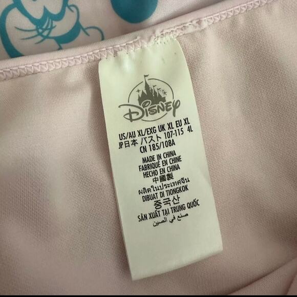 Mickey & Friends One Piece XL Swimsuit. The Design has a Disney Character Print - Picture 5 of 11